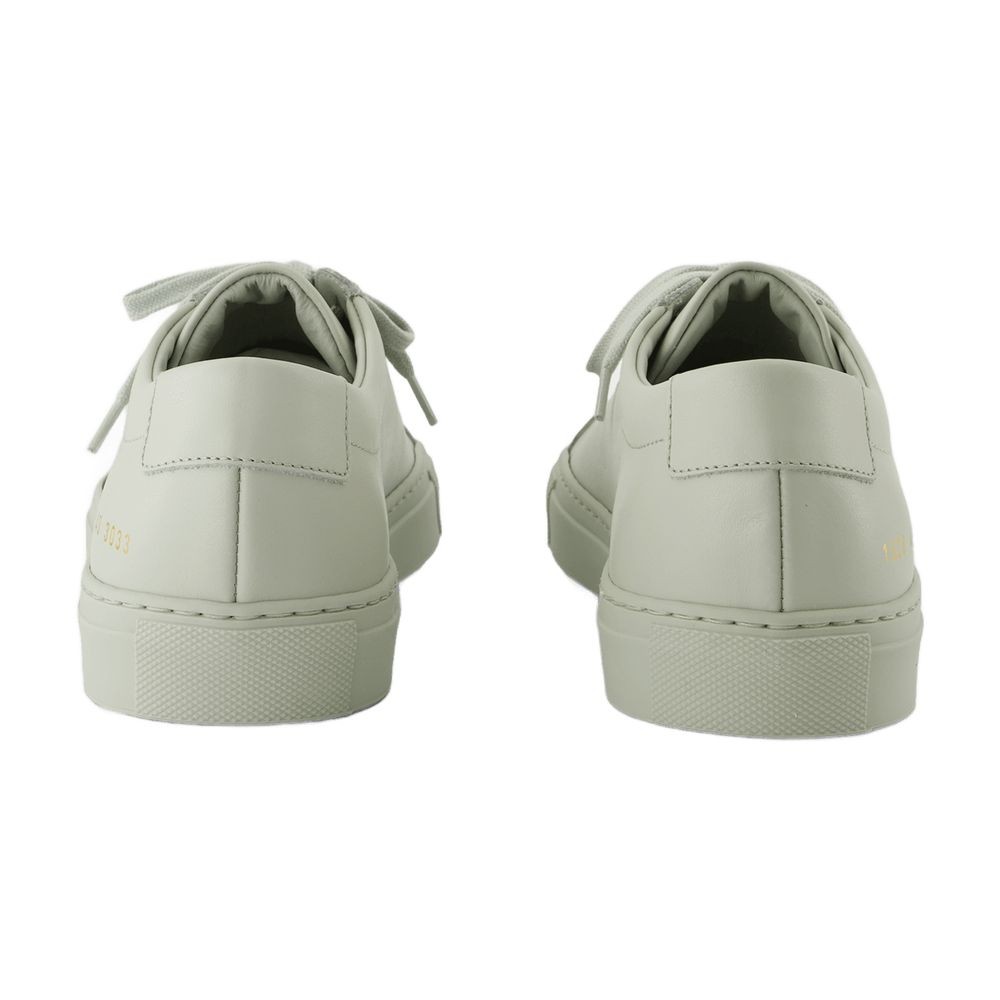 COMMON PROJECTS COMMON PROJECTS ORIGINAL ACHILLES LOW SNEAKERS - LEATHER - GREEN
