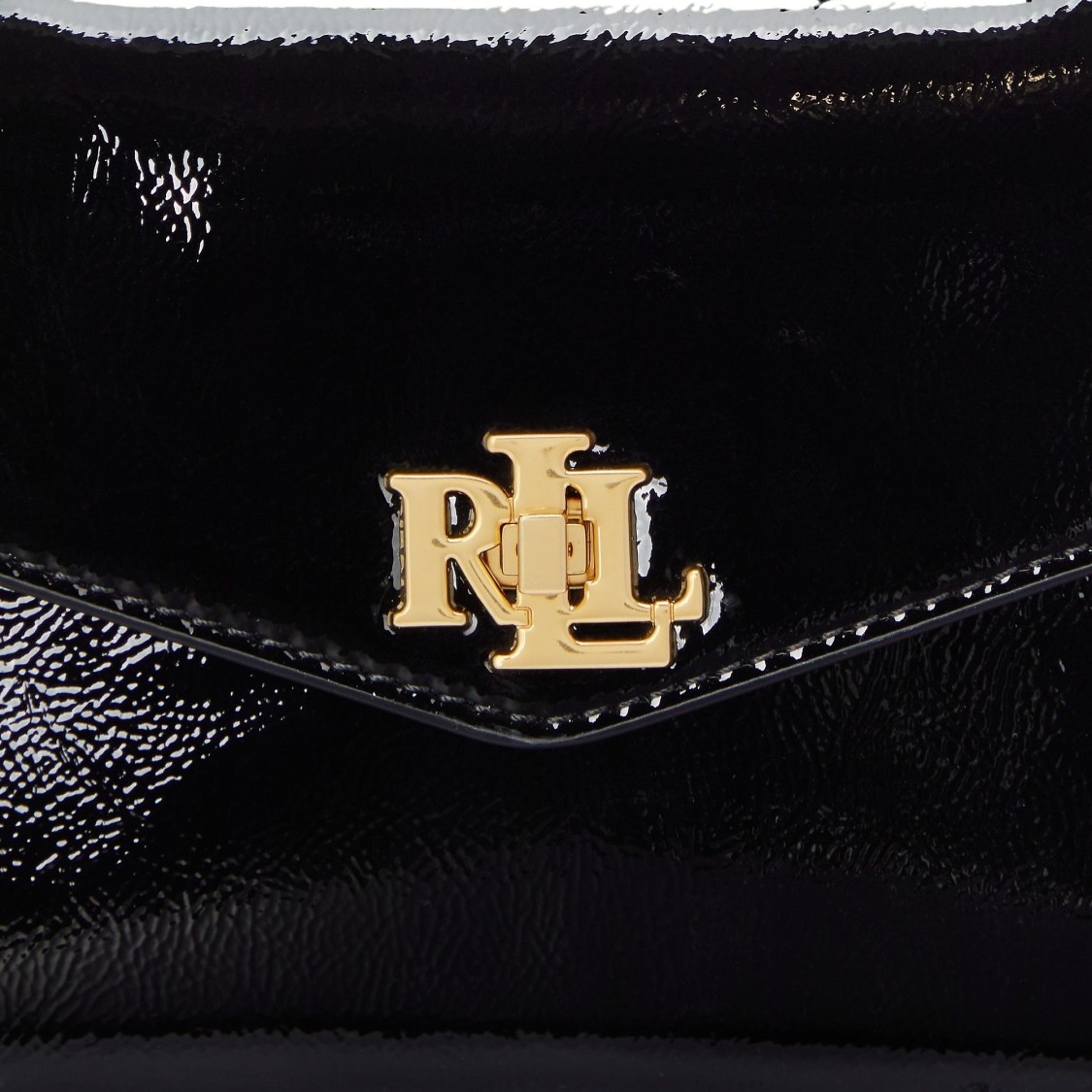 Ralph Lauren Farrah Sm Satchel Small In Black