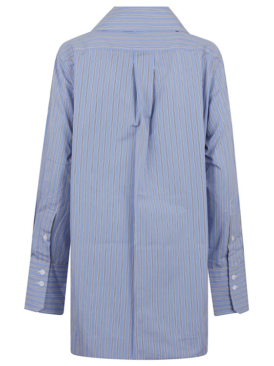 オールインワン・サロペット Patou Relaxed-Fit Blue Cotton Dress With Classic Collar Patou Relaxed-Fit Blue Cotton Dress With Classic Collar