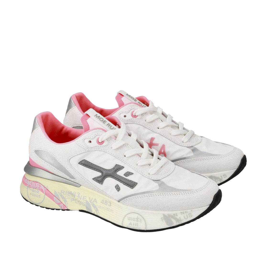 Premiata Moerund 7467 Sneakers With A Raised Sole