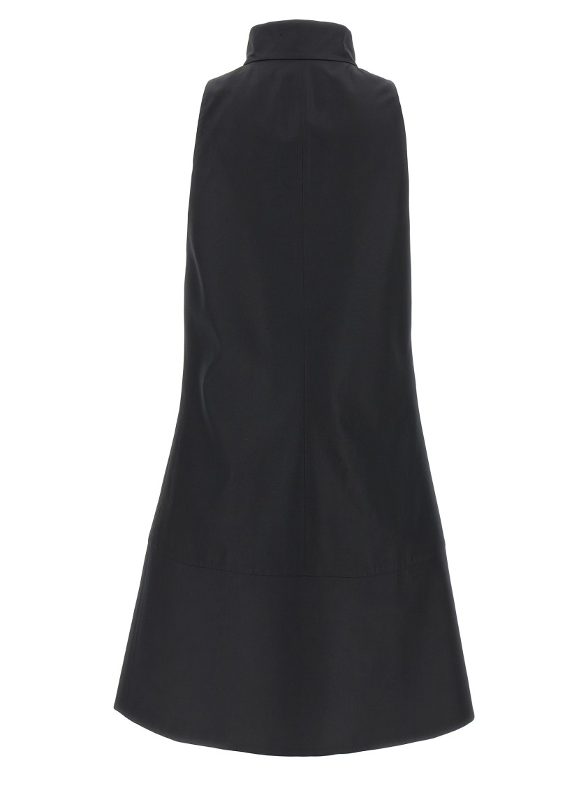 Giovanni Bedin Black Sleeveless Dress In Black