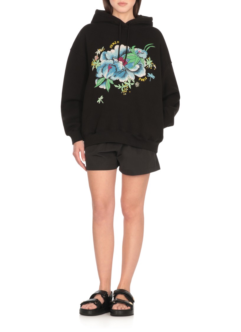 Kenzo Long-sleeved Hooded Hoodie