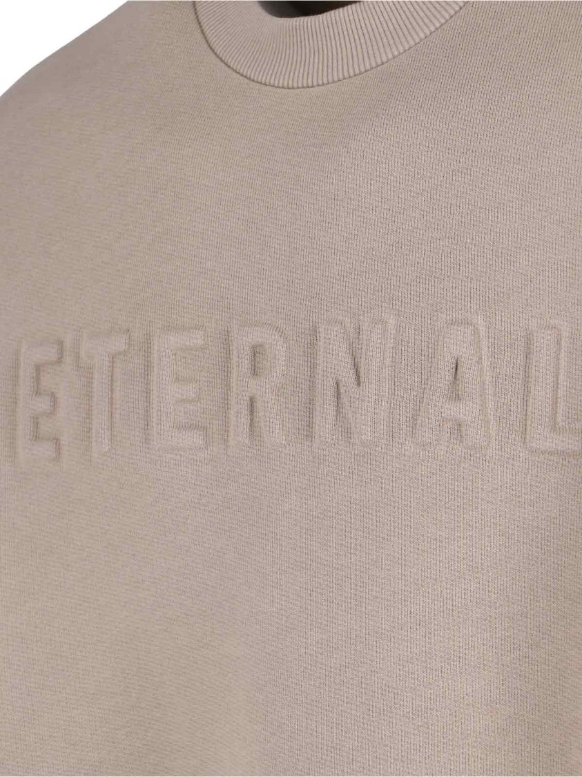 FEAR OF GOD FEAR OF GOD RELAXED FIT SWEATSHIRT WITH EMBOSSED DETAIL