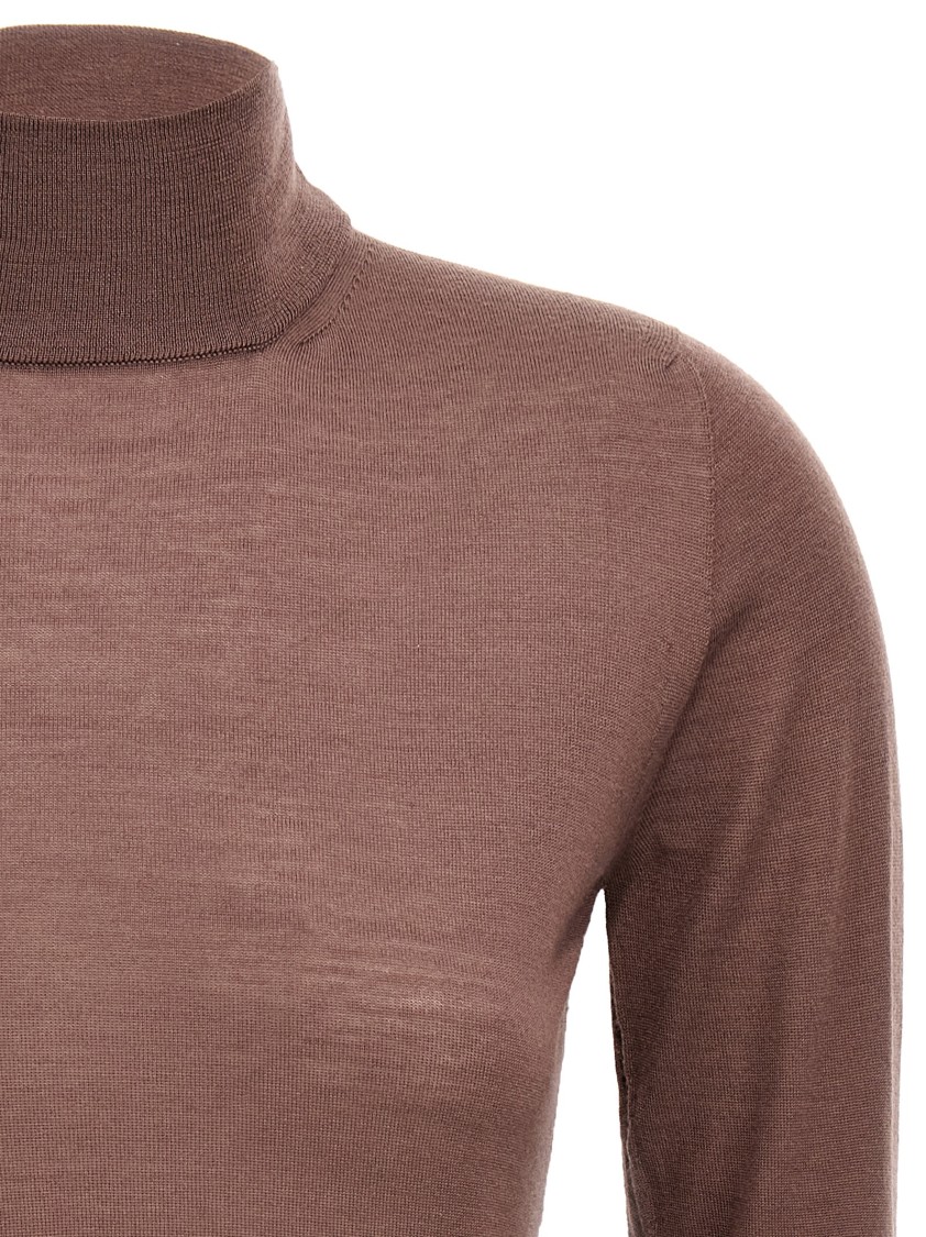 Max Mara Cecina Sweaters And Cardigans Purple In Brown