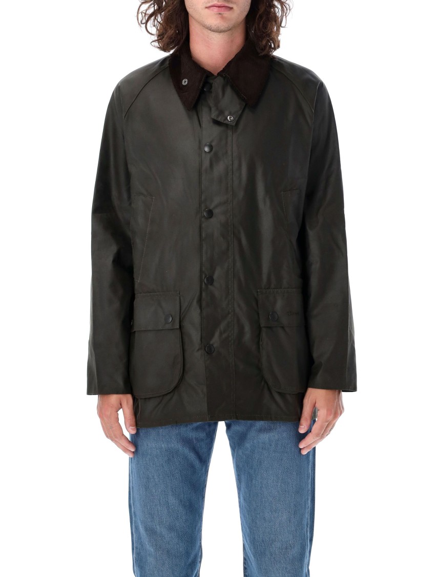 Barbour Bedale Wax Jacket In Brown