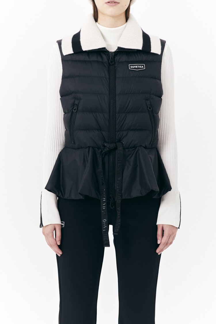 美品 Y2K DUVETICA down vest BLACK archive 美品 Y2K DUVETICA down vest BLACK archive Duvetica Fur