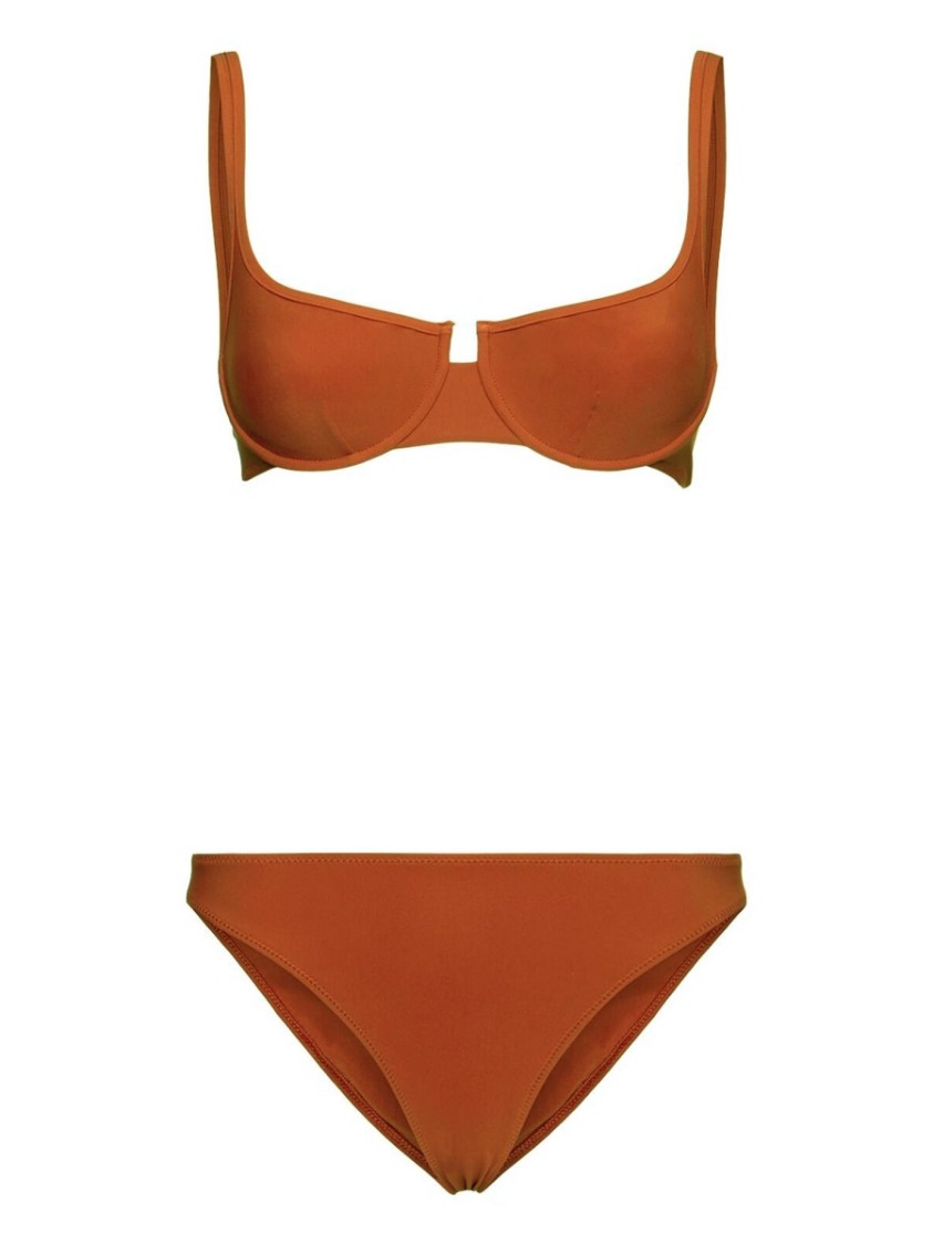 Lido Fiftysix Bikini Swimsuit In Brown