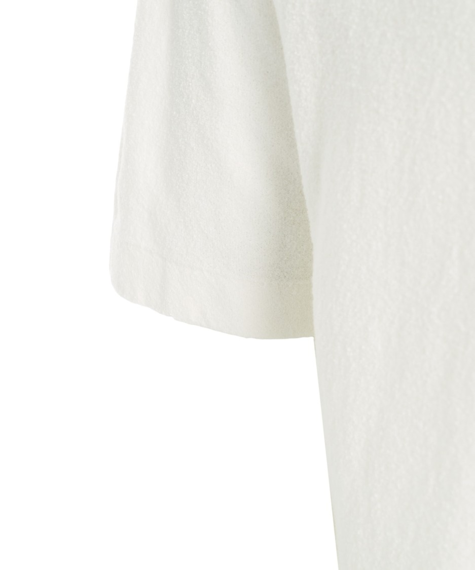 Peuterey Terry Polo Shirt With Classic Collar In White