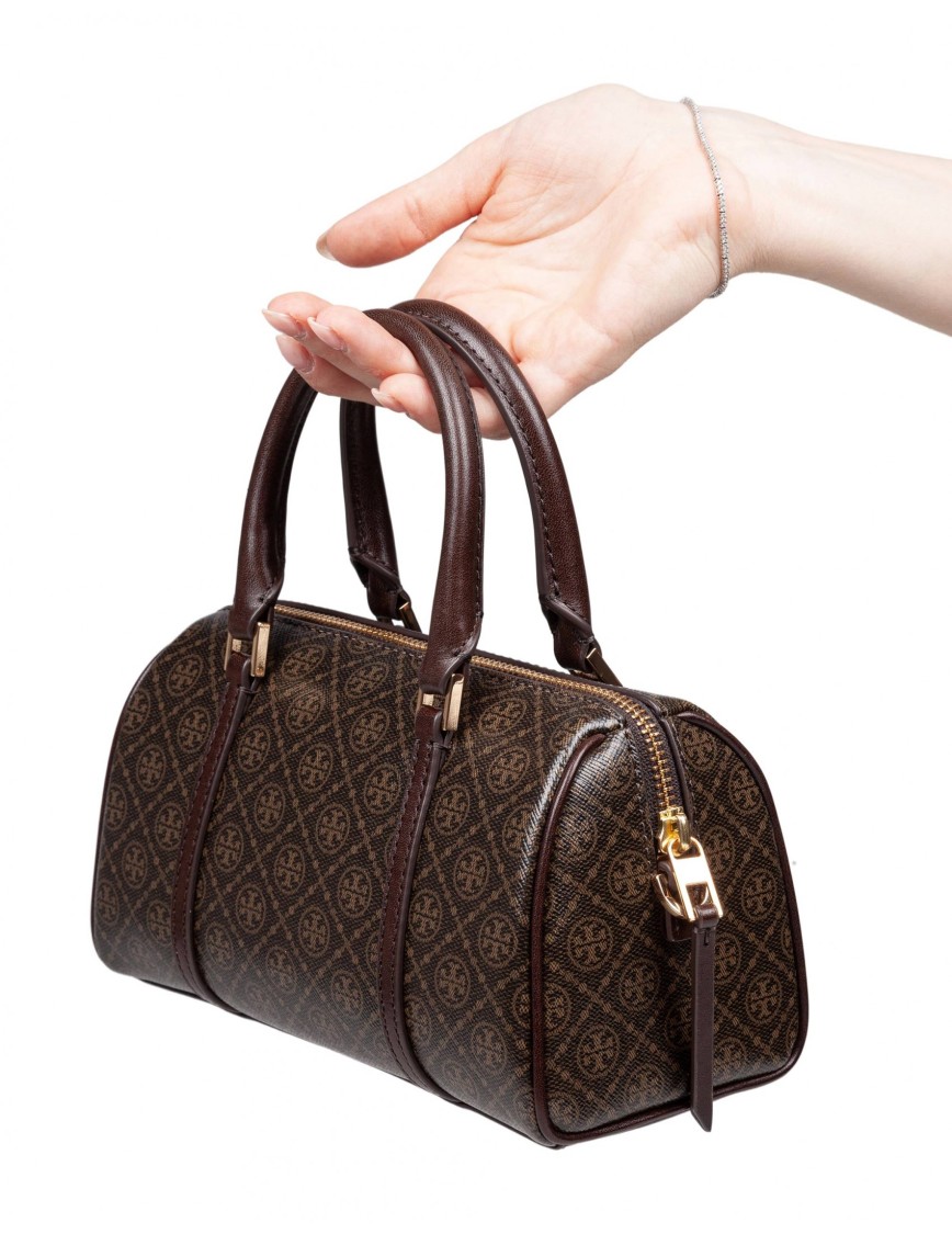 Tory Burch Mini Handbag In Canvas T Monogram