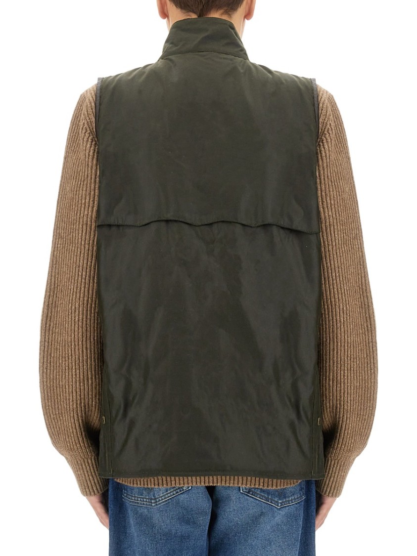 Shop Barbour Baracuta X Vests With Logo In Green