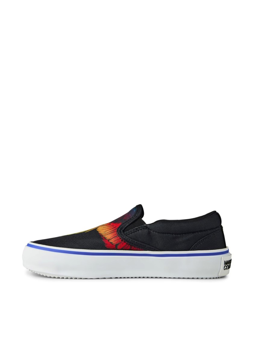 Marcelo Burlon County Of Milan Marcelo Burlon Icon Wings Logo Slip-on Sneakers In White