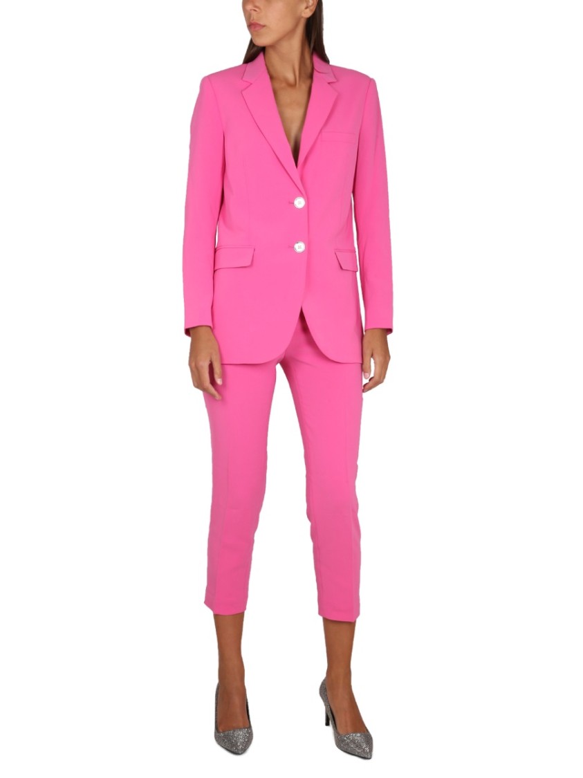 Michael Michael Kors Michael Kors Single-breasted Two-button Blazer In Pink