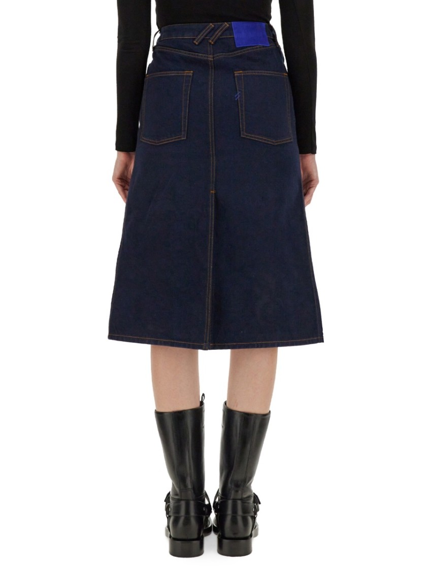 BURBERRY BURBERRY DENIM SKIRT 