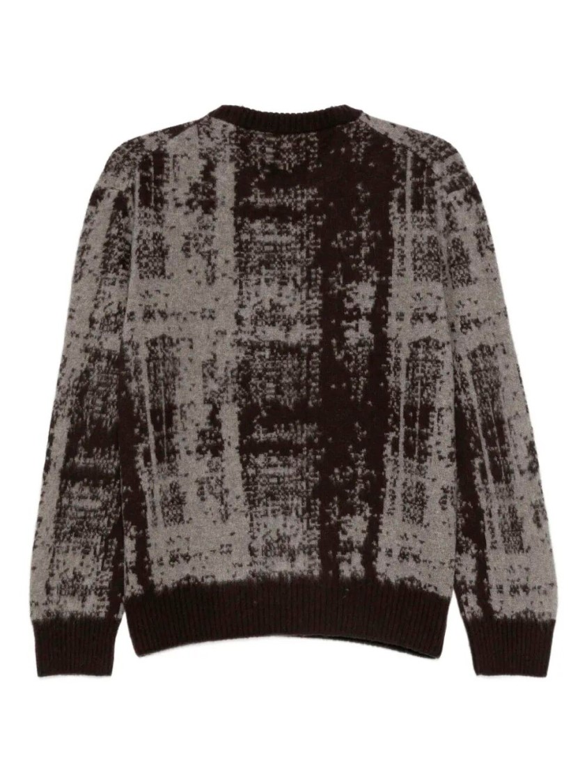 Piacenza 1733 Long Sleeve Crew-neck Sweater In Black