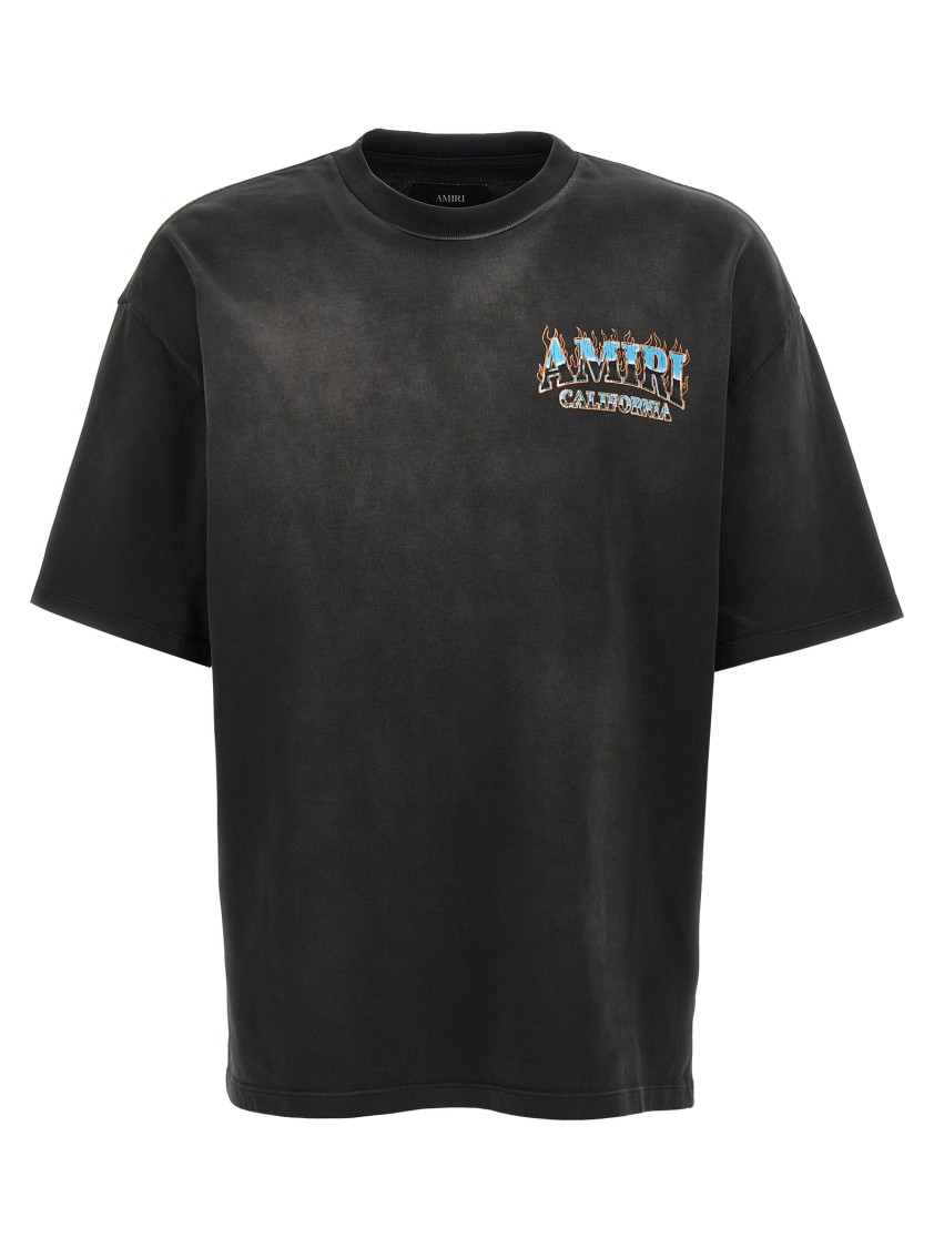 Amiri 'sunny Place Tee' T-shirt In Black