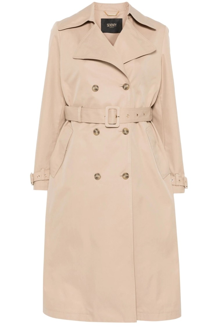 Seventy Double-breasted Technical Trench Coat