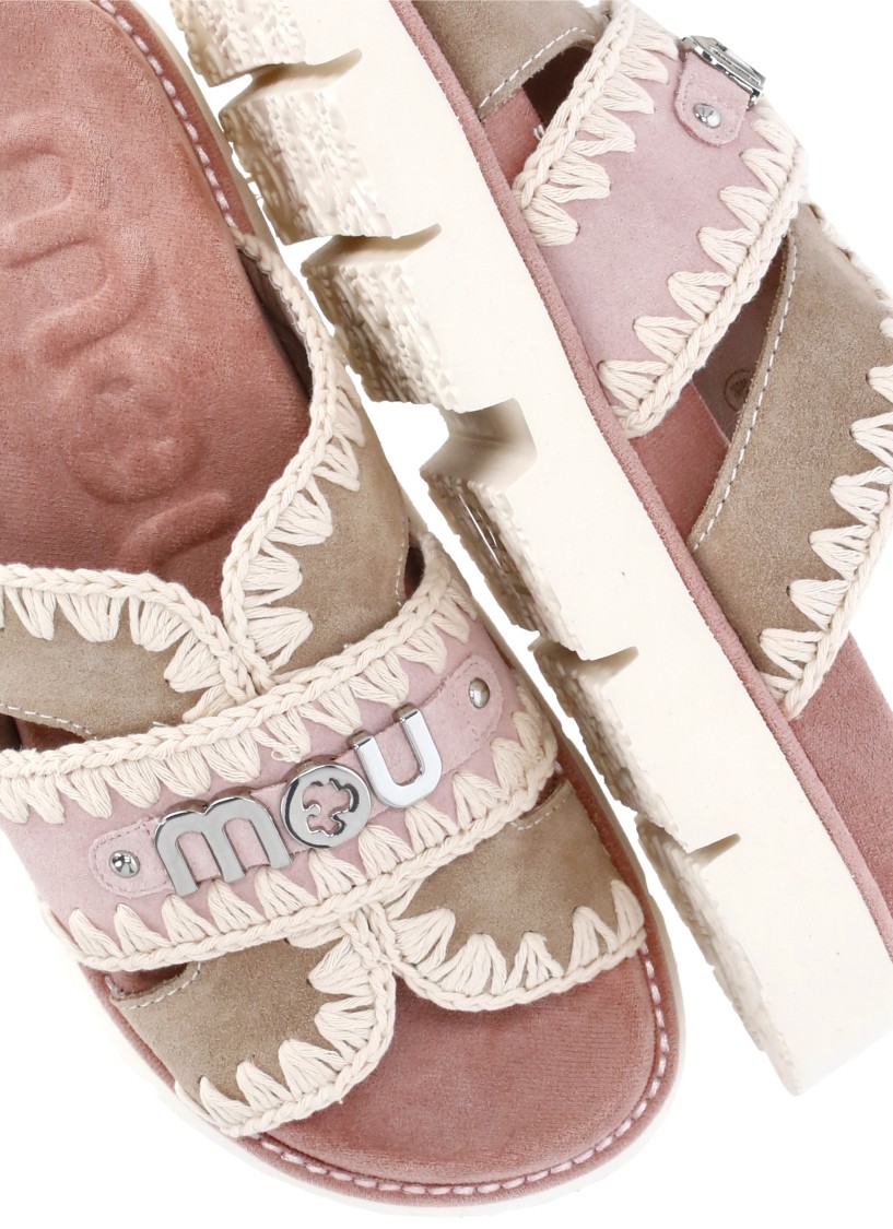 MOU MOU PINK BIO SANDALS