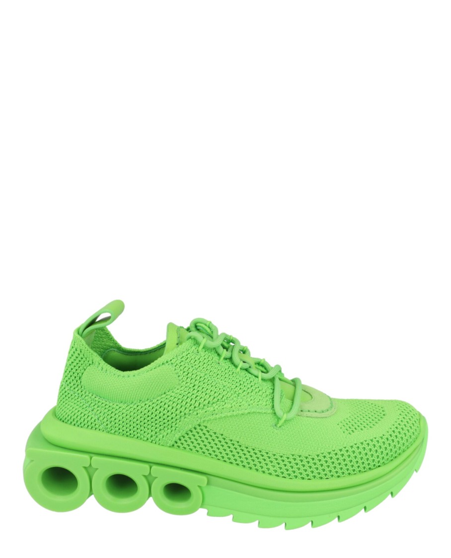 Ferragamo Nima Knit Sneakers