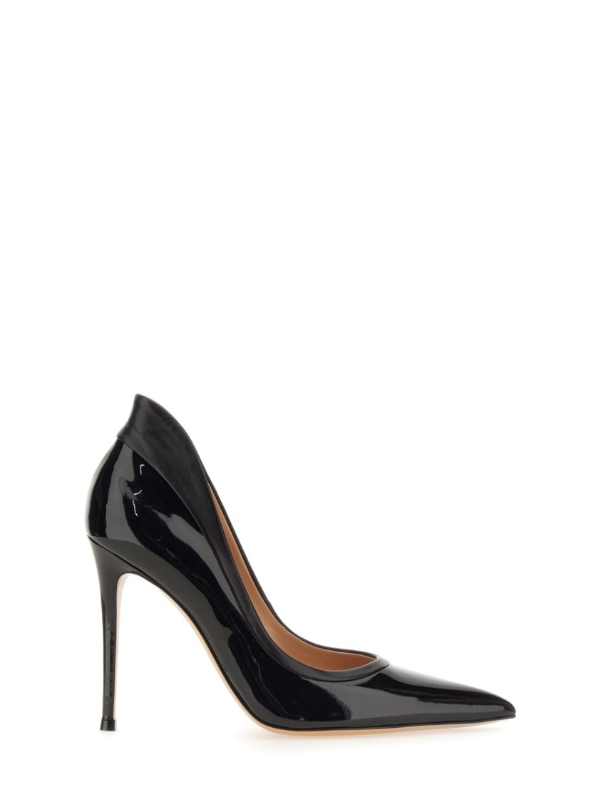 Gianvito Rossi Patent Leather Pumps In Black