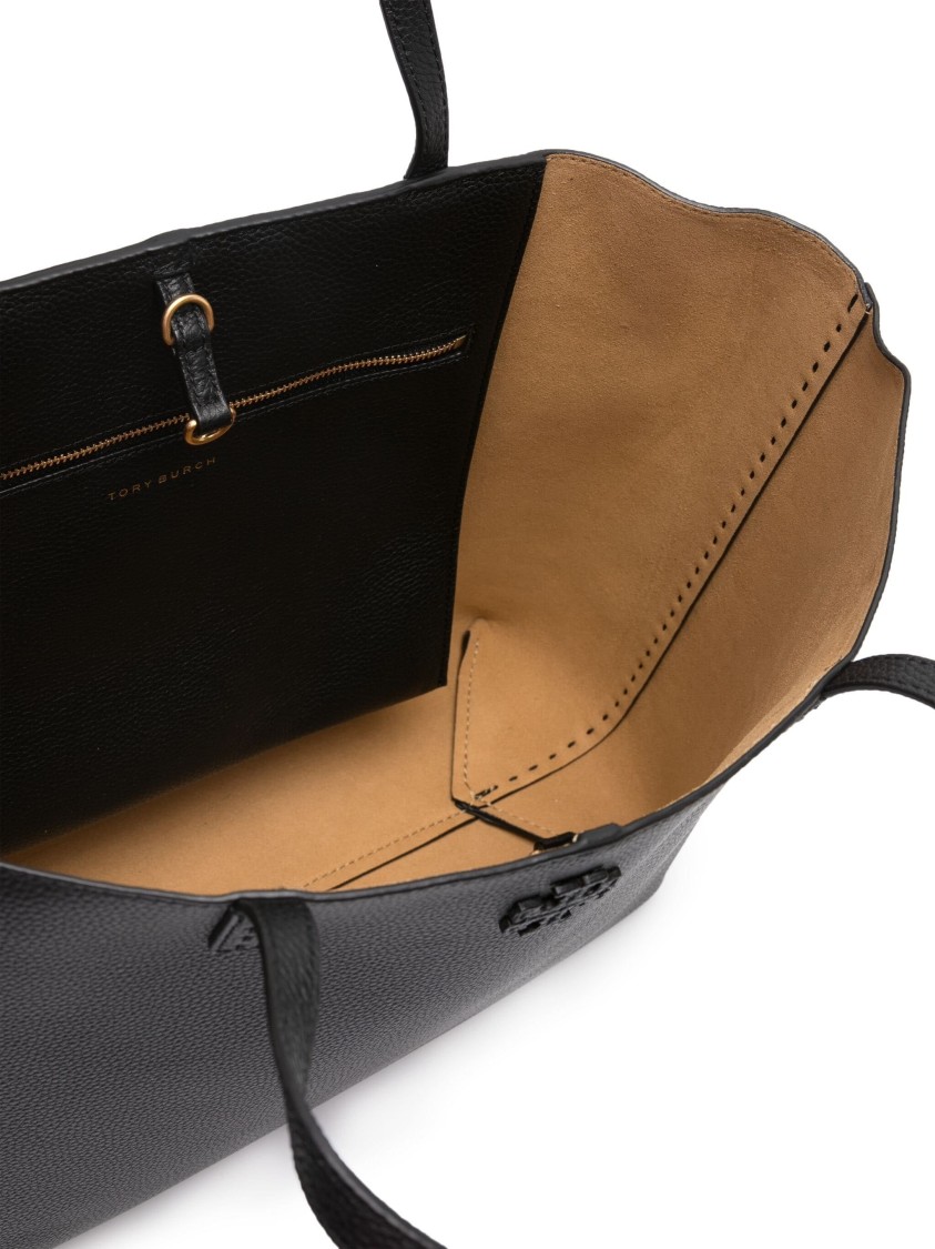 Tory Burch Mcgraw Tote In Black