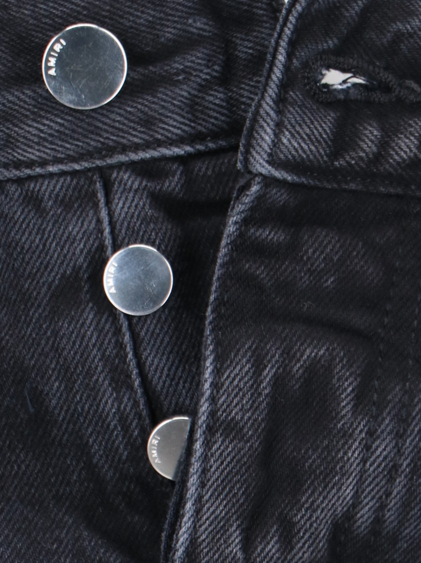 Amiri Bootcut Black Jeans With Flared Leg