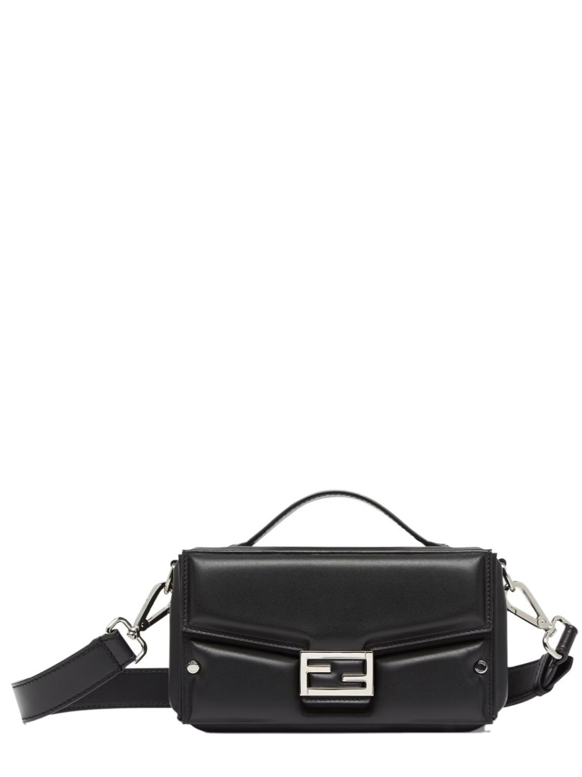 Fendi Nvo - "baguette" Soft Trunk Bag In Black