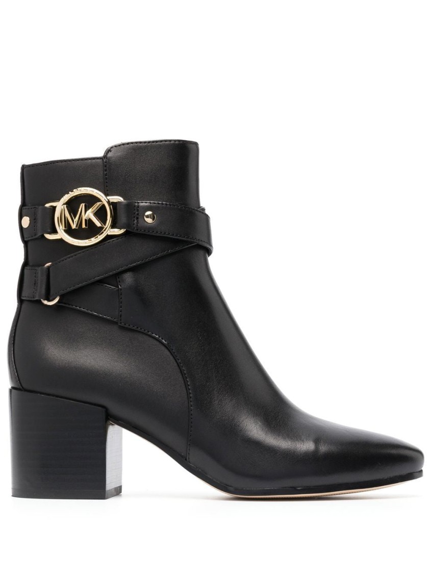 Michael Kors Rory Mid Bootie In Black