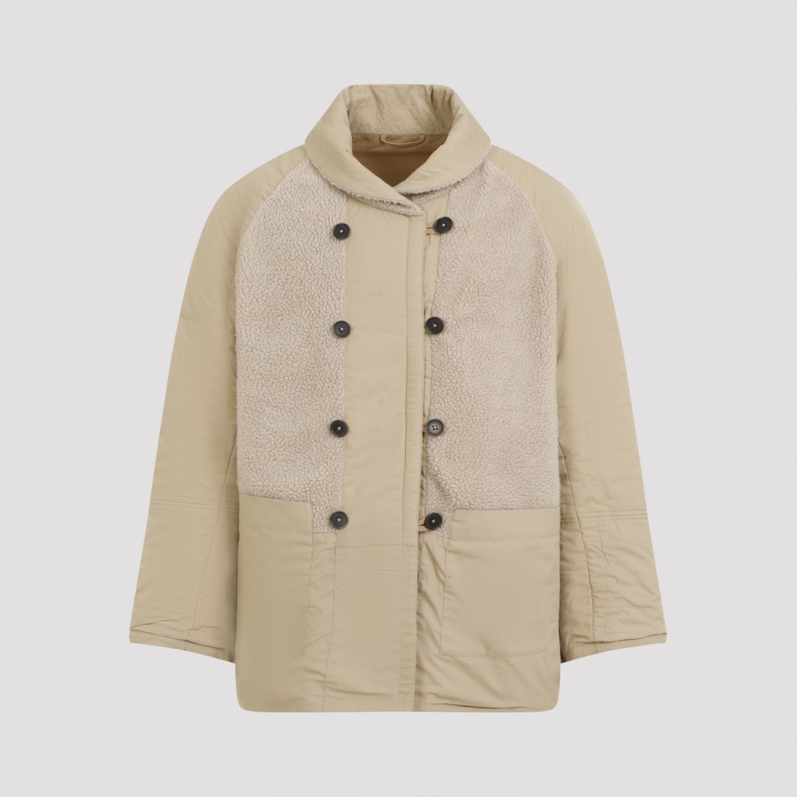 Universal Works Reversible Mackinaw Jacket In Brown