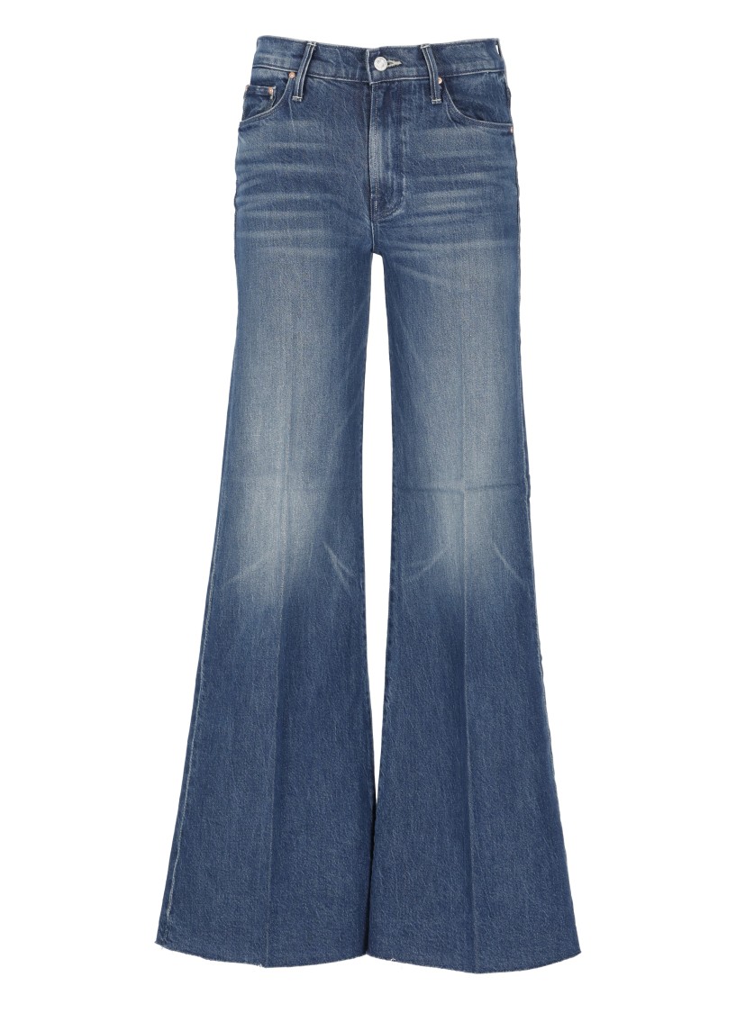 Mother The Twister Sneak Jeans In Blue