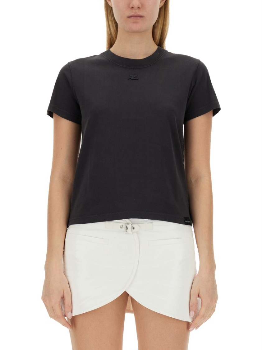 Shop Courrèges "ac" T-shirt