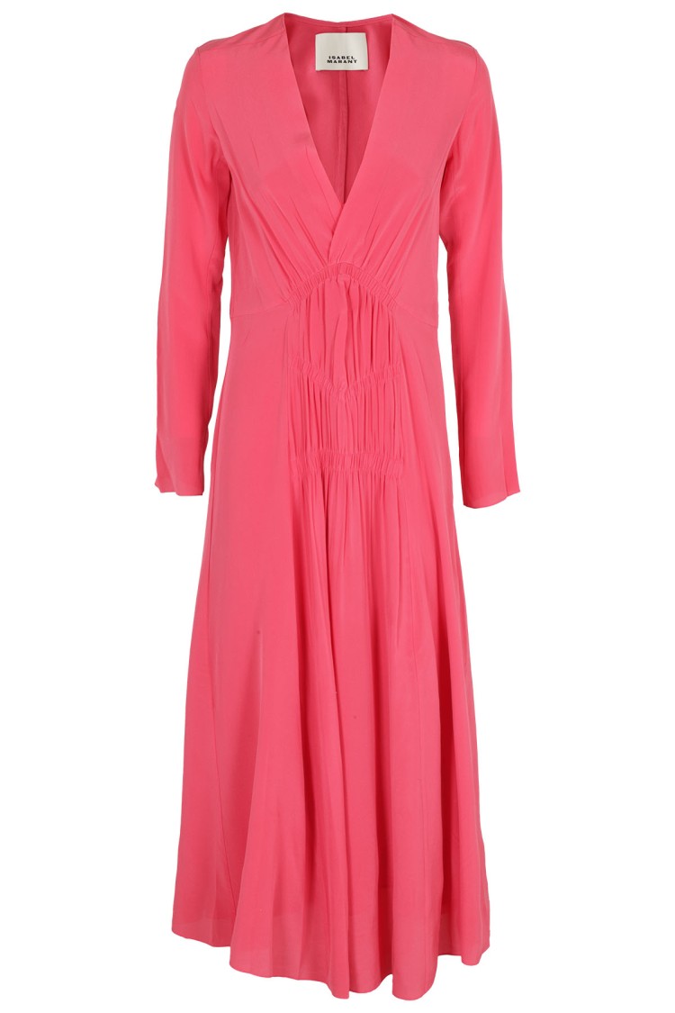 ISABEL MARANT ISABEL MARANT FLARED MIDI DRESS