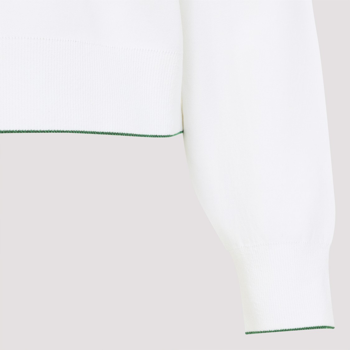Jacquemus Womens Hotel Address White The Venice Embroidered-text Woven-knitted Top In White