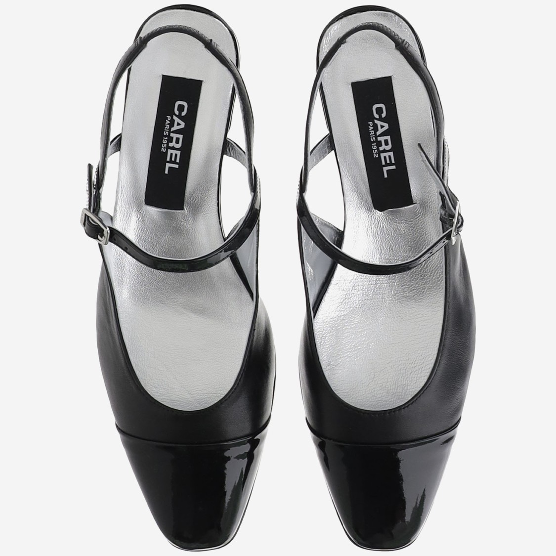 Shop Carel Ocean Ballet Shoes In Grey