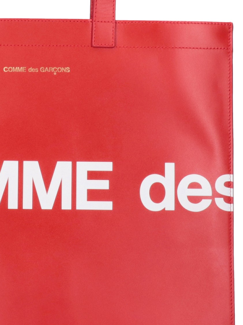 Comme Des Garçons "logo" Wallet Tote Bag