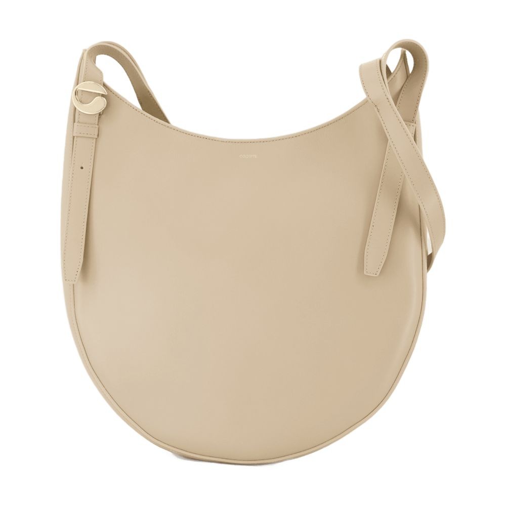 COPERNI COPERNI BELT SHOULDER BAG - LEATHER - BEIGE 