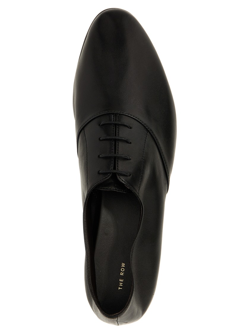 The Row 'awar' Lace Up Shoes In Black