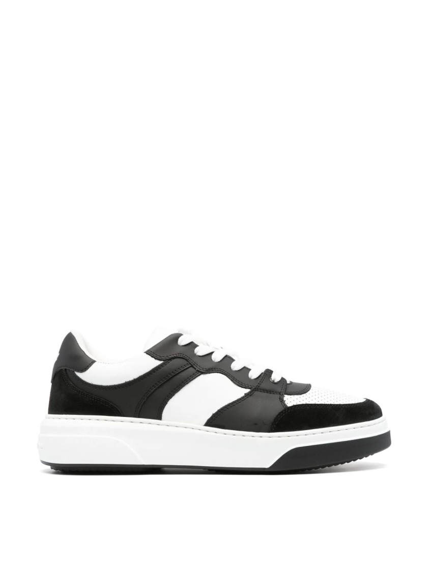 Dsquared2 Bumper Low Top Sneakers In White
