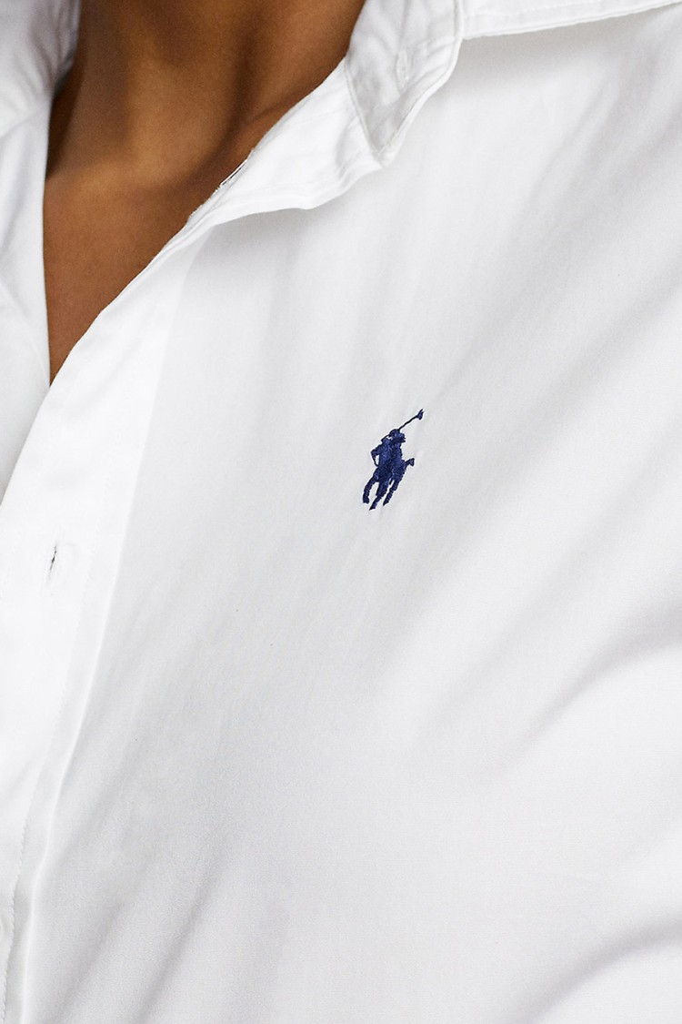 POLO RALPH LAUREN POLO RALPH LAUREN CRISP WHITE BUTTON-DOWN SHIRT