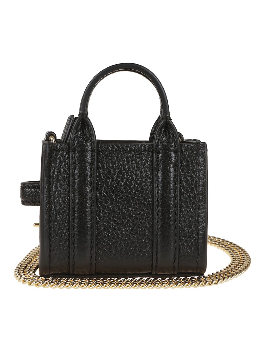 Marc Jacobs The Nano Tote Crossbody Bag In Black