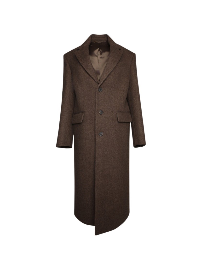Wardrobe.nyc Single Breasted Coat With Relaxed Silhouette