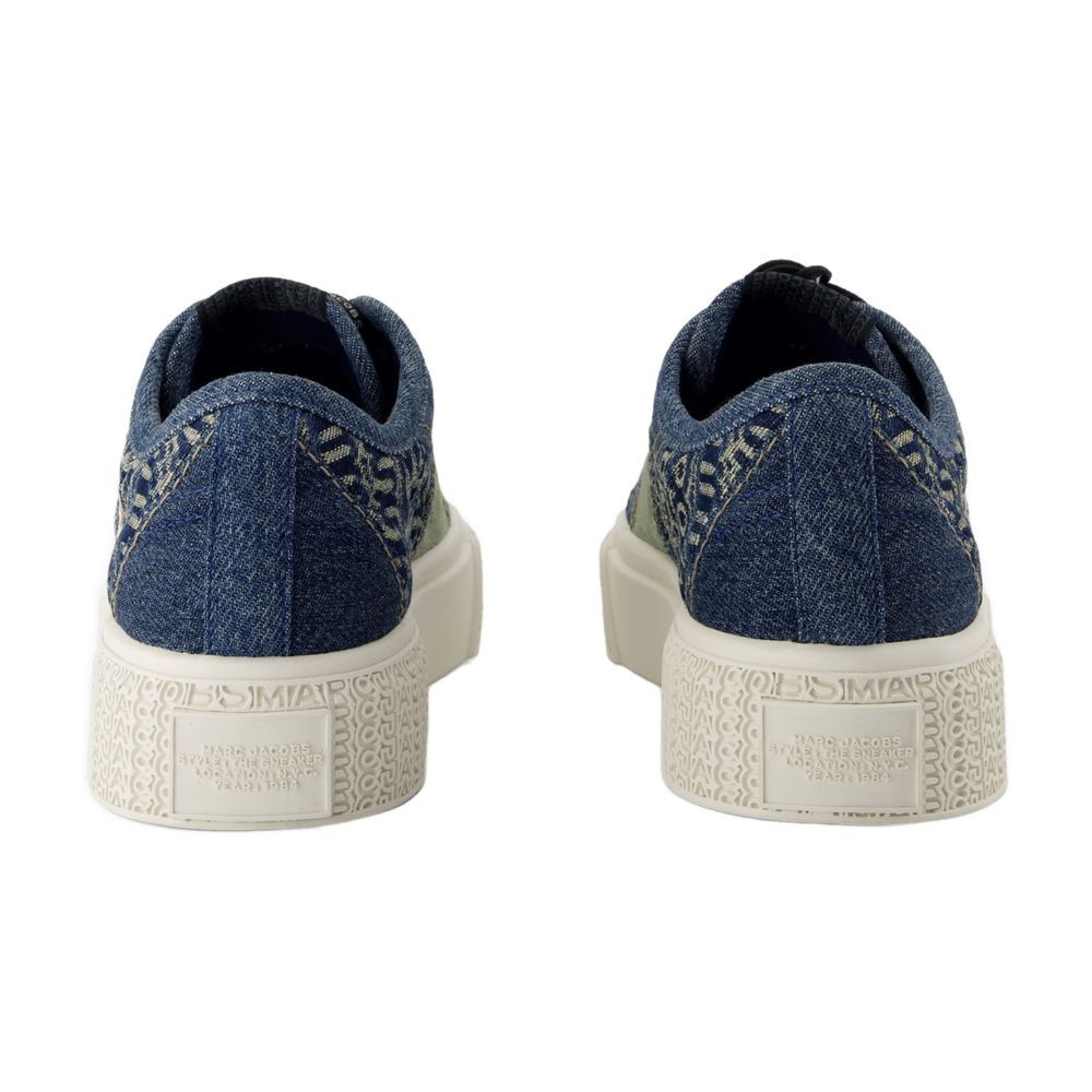 Shop Marc Jacobs Sneakers - Cotton - Blue
