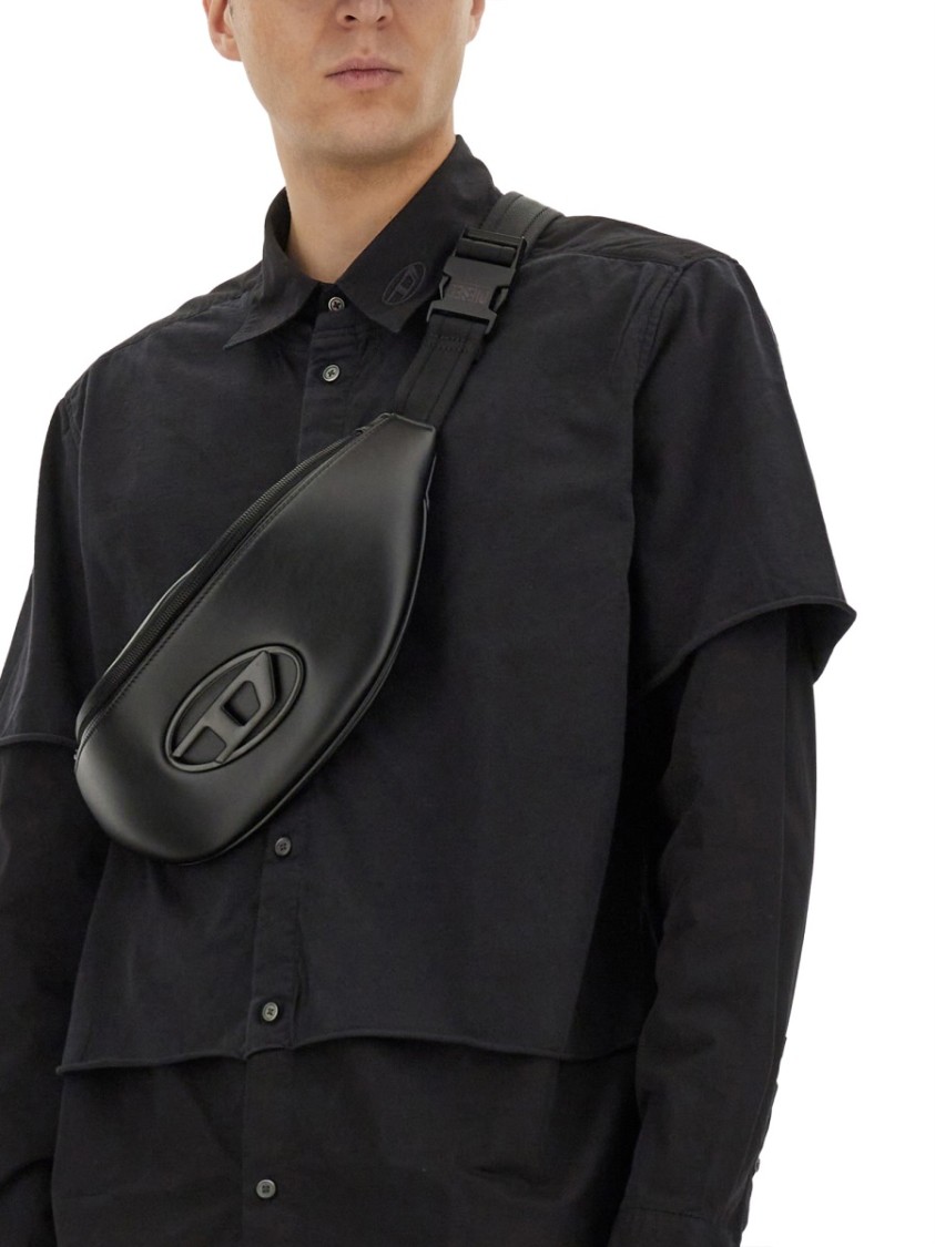 Shop Diesel S-gaston-o Shirt In Black