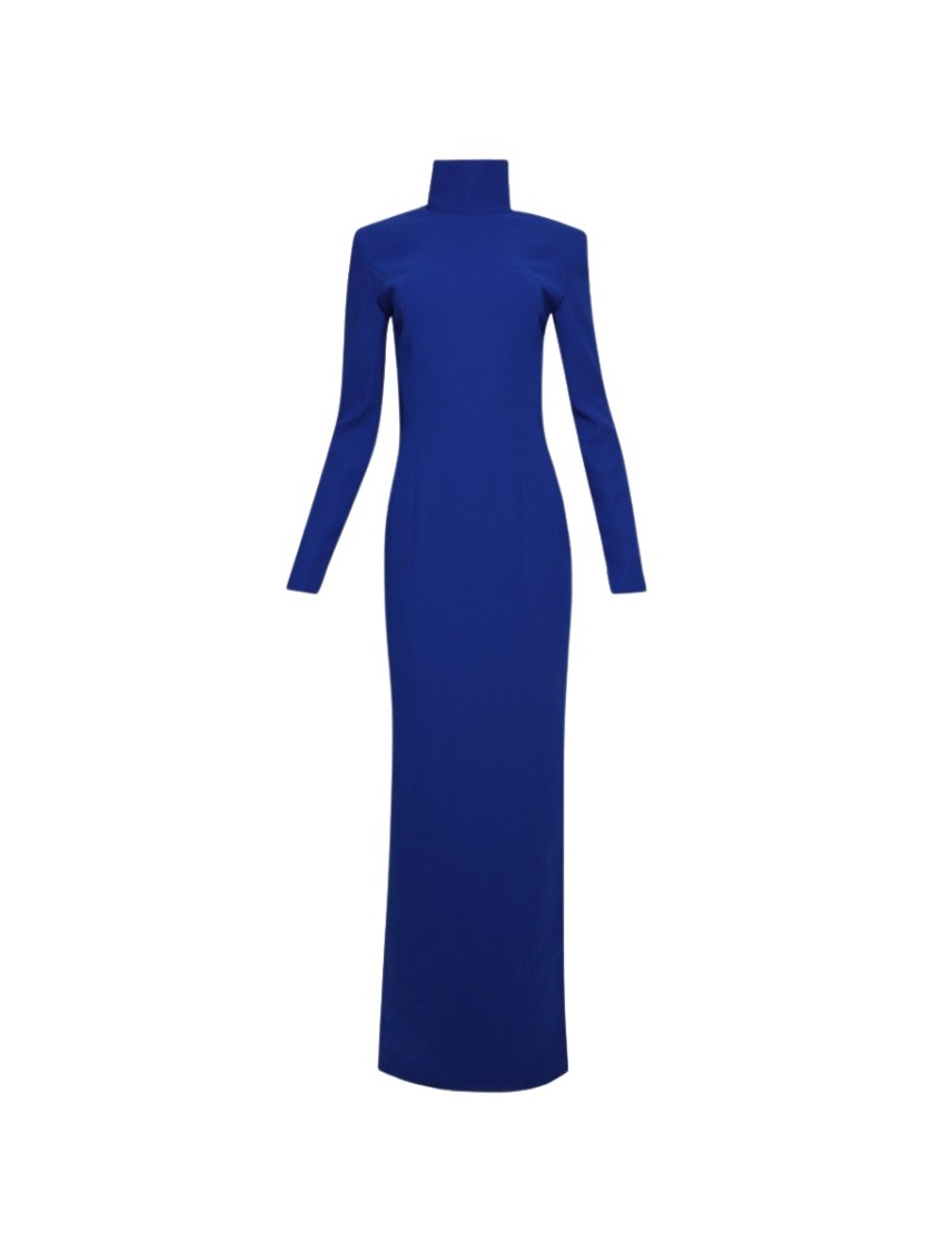 Monot Long Dress With Back Slit And Maxi Cut-out