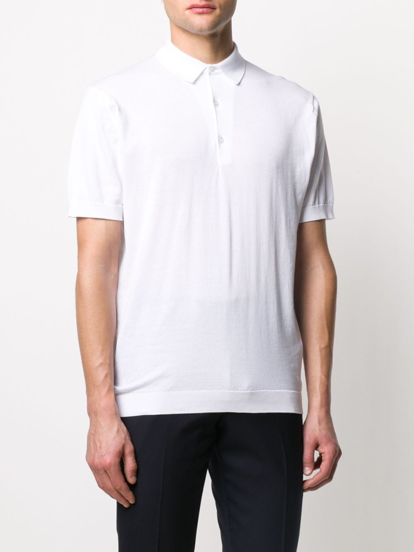 John Smedley Adrian Cotton Jersey Polo