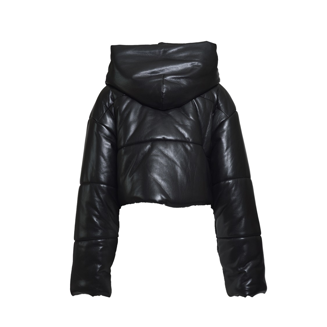 ブルゾン Nanushka Aveline Jacket In Black Faux Leather black-aveline-vegan-leather-
