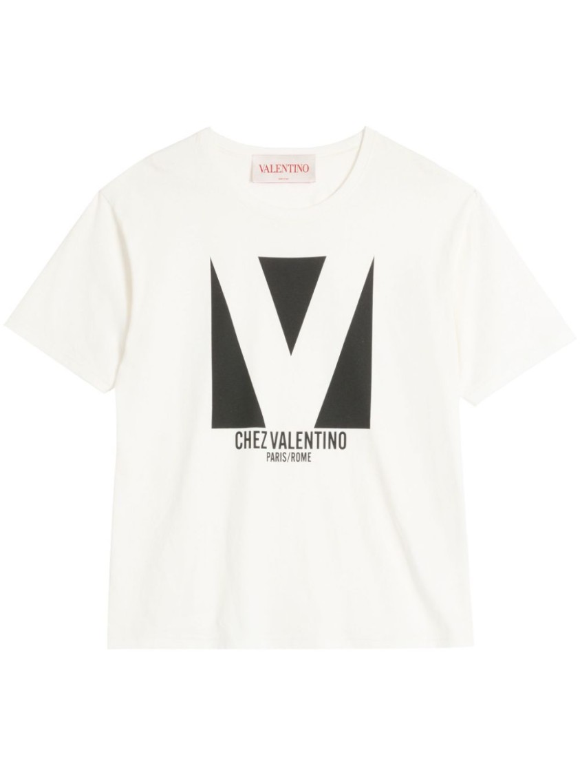 Shop Valentino Chez Print T-shirt