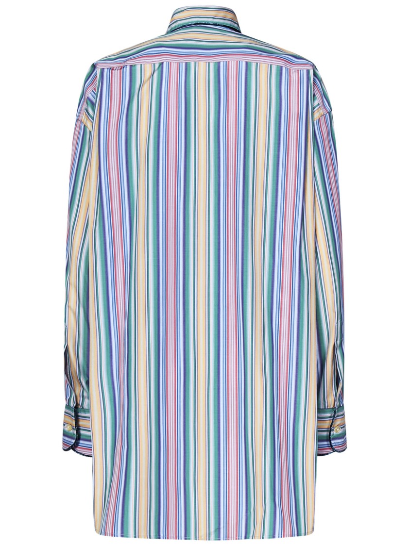 Etro Multi-coloured Striped Cotton Shirt Women