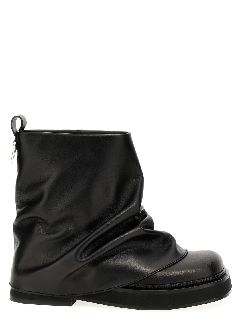 Attico The  'mini Robin Combat' Ankle Boots