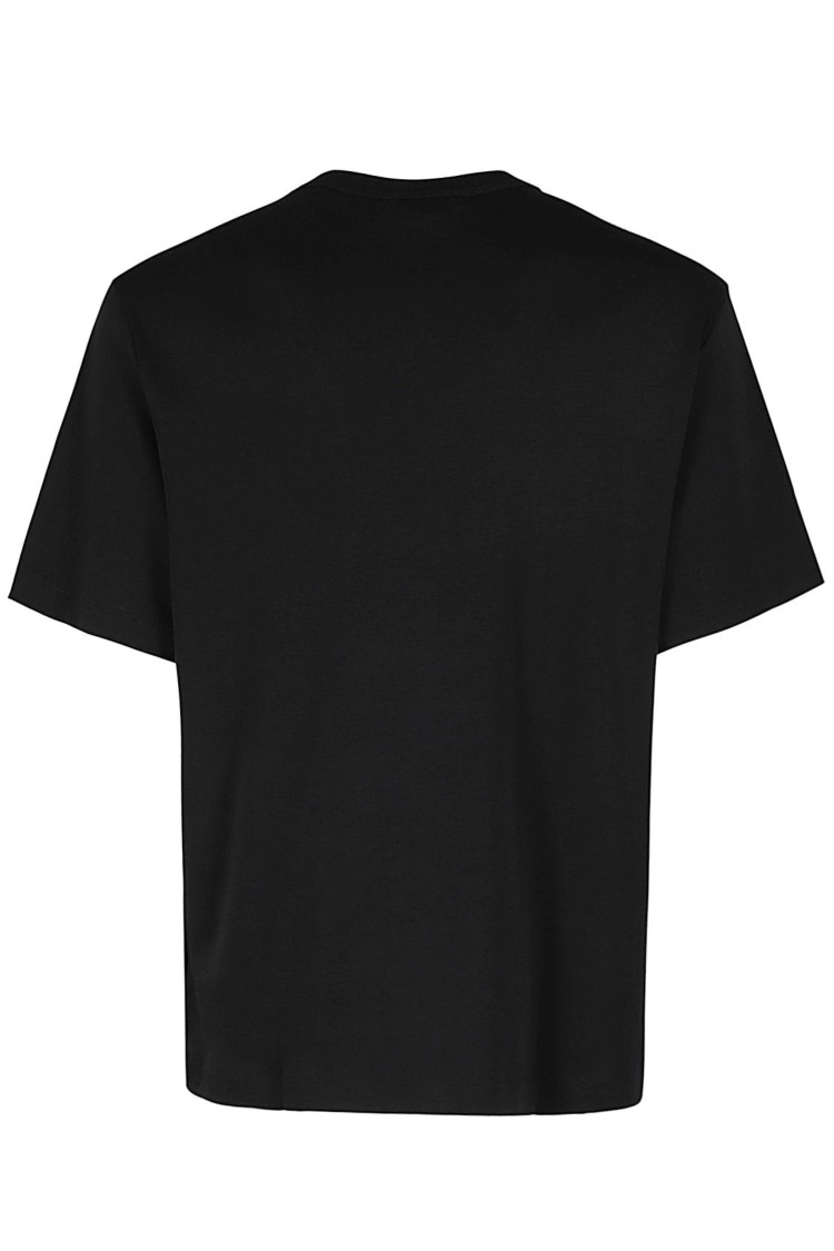 Helmut Lang Relaxed Fit Crew Neck T-shirt With Embossed Logo