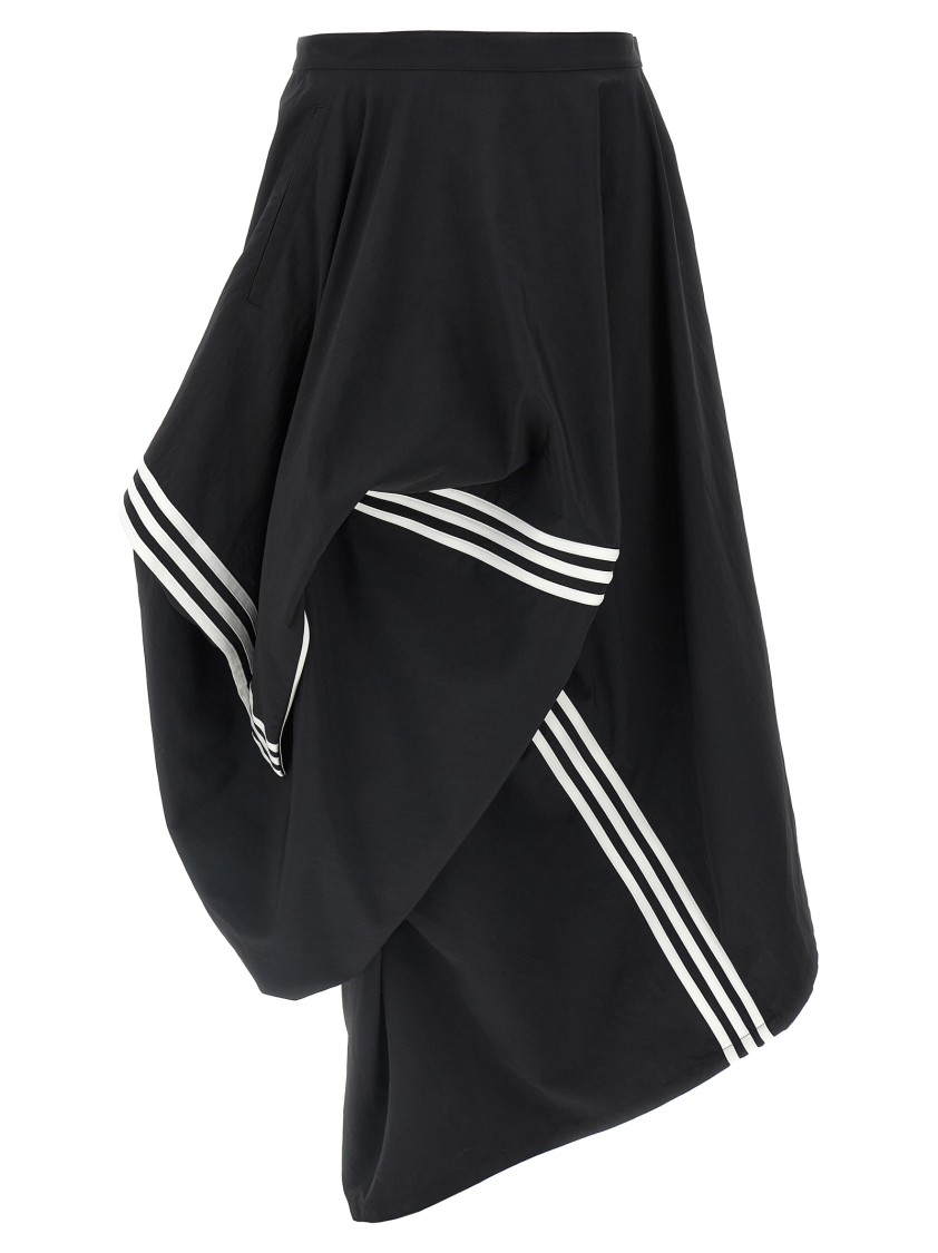 Y-3 W Wire Skirt Skirts Black In Black